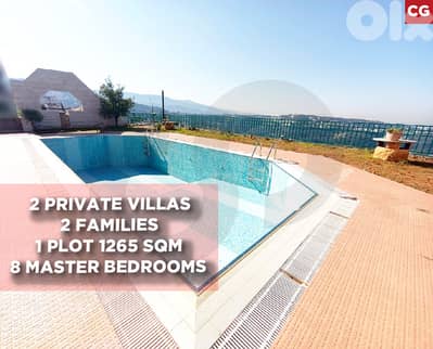 DUAL VILLA FOR SALE PANORAMIC SEA & MOUNTAIN VIEWS REF#CG129428