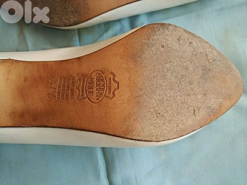 Balizza white shoes (made in Italy) - Not Negotiable 3