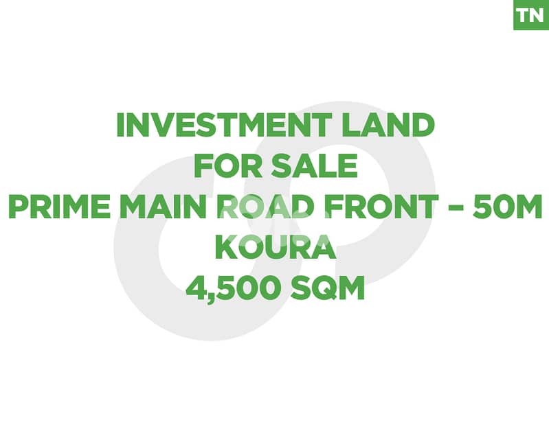 Excellent Investment Opportunity ,Kousba–Abba/كوسبا   REF#TN129430 0