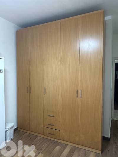Large Wooden Wardrobe – Used