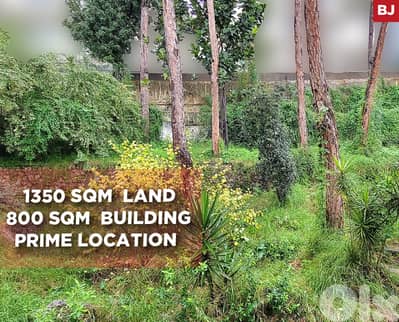 Prime area, spacious building on 1350sqm land, sahel alma REF#BJ129435