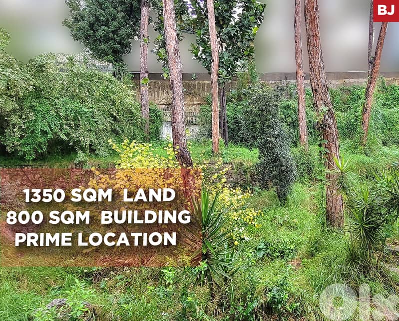 Prime area, spacious building on 1350sqm land, sahel alma REF#BJ129435 0