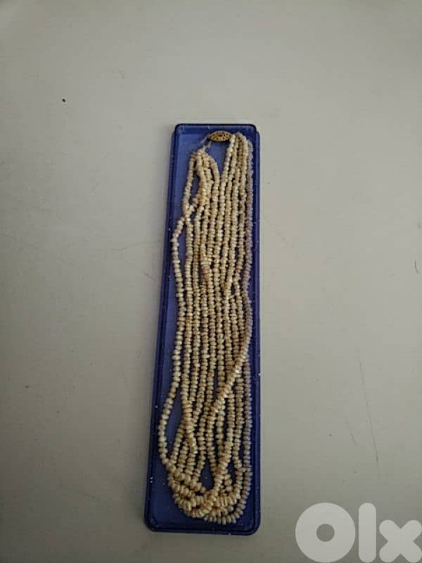 Old five strand freshwater rice pearls necklace - Not Negotiable 3