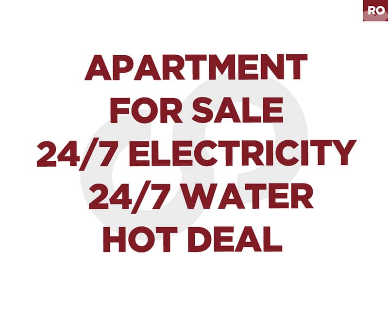 Cozy Apartment for sale in Deir Qoubel / Choueifat REF#RO129442 0