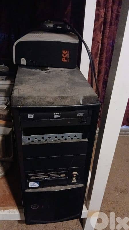 monitor, keyboard, mouse, ups, pc 2