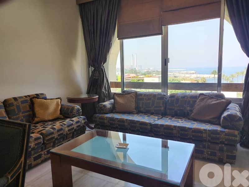 L15439 - Spacious 2-Bedroom Chalet for Rent With Sea View in Kaslik 2