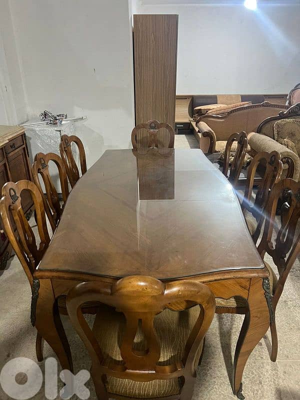 أوضة سفرة مصرية أنتيك مستعملة بحالة جديدة 1