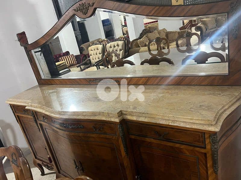 أوضة سفرة مصرية أنتيك مستعملة بحالة جديدة 4