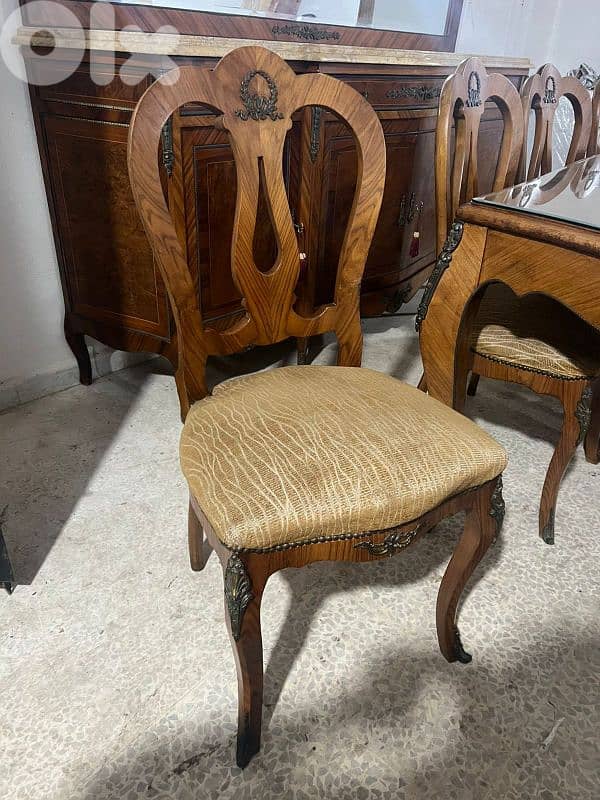 أوضة سفرة مصرية أنتيك مستعملة بحالة جديدة 10