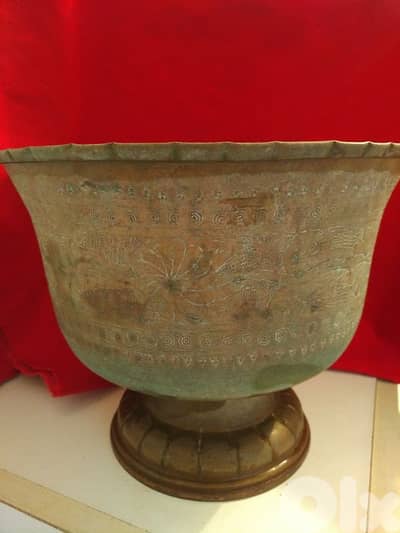 Very old copper cache pot (cup)  - Price is final
