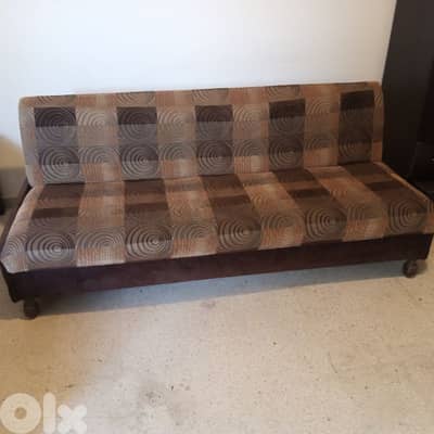 Sofabed + storage box