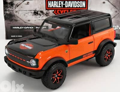 Ford Bronco 2021 (Harley Davidson) diecast car model 1;24