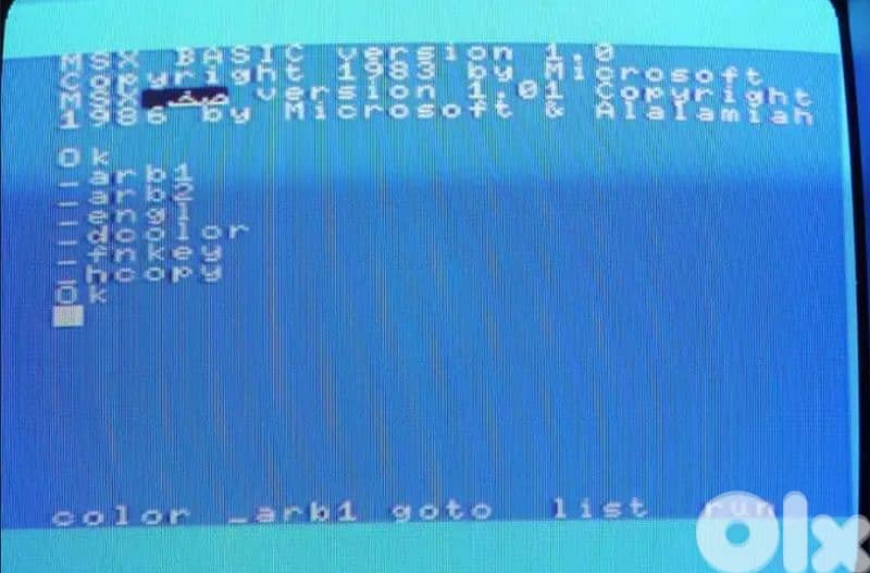 Vintage MSX Sakhr AX170 from the 80s, Price is final 1