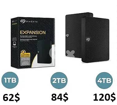 Seagate Expansion Hard Drive 2.5 Inch External Usb 3.0 Stkm1000400 3