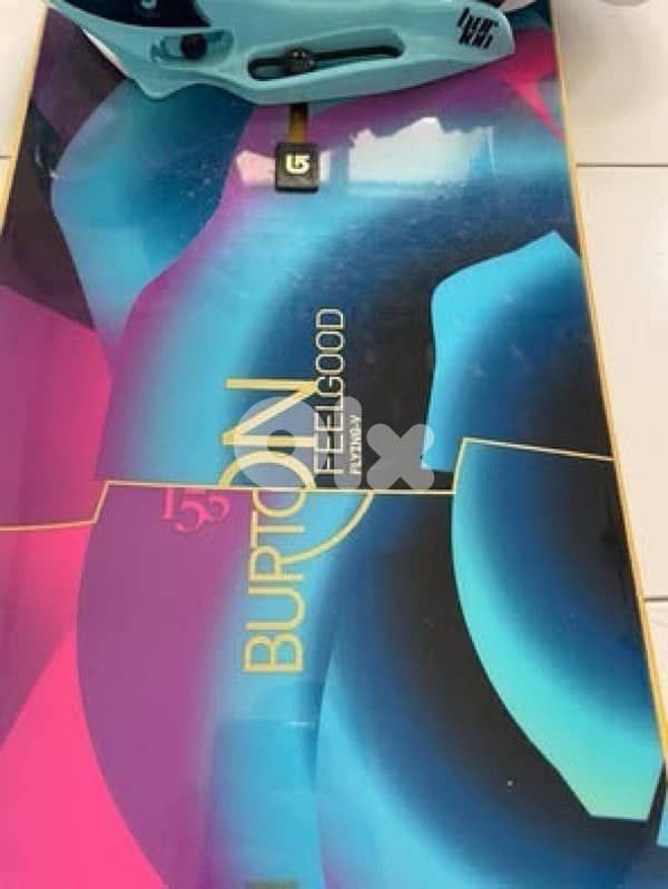 Burton flying-V 155 snowboard 1