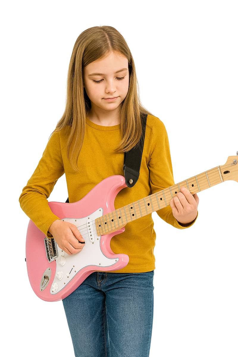 Fender, Squier Sonic Stratocaster pink ( special for girl ) 0