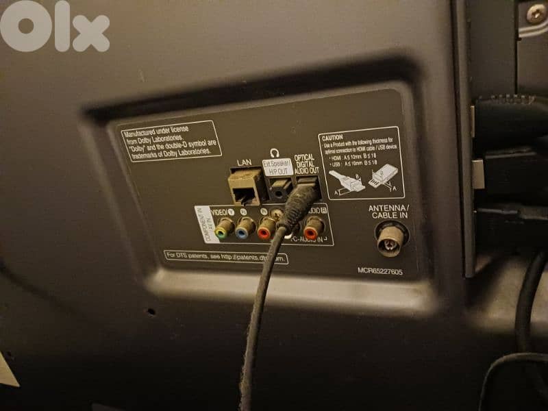 LG Led tv + LG surround system 4