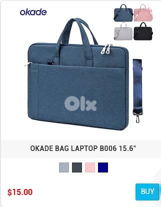 LAPTOP BAGS ALL COLORS 13", 15",17" WATER PROOF HP, LENOVO, ASUS 9