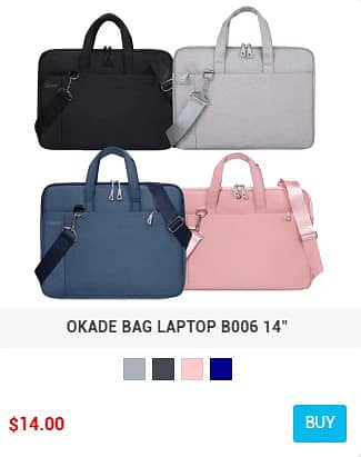 LAPTOP BAGS ALL COLORS 13", 15",17" WATER PROOF HP, LENOVO, ASUS 11