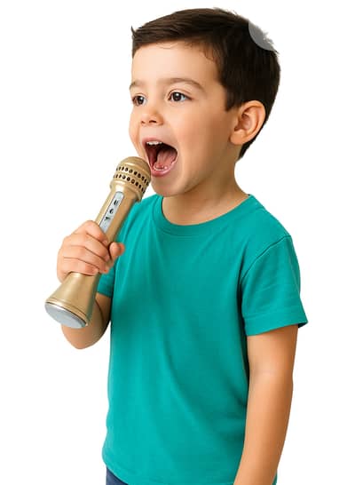 SINGING MIC WITH SPEAKER BUILT-IN - WIRELESS Karaoke