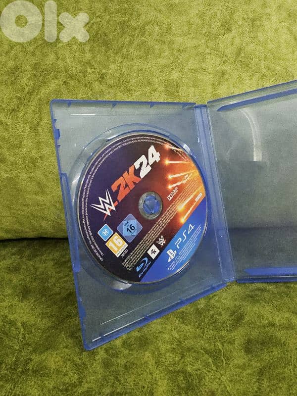 CD Playstation WWE 24 used 3