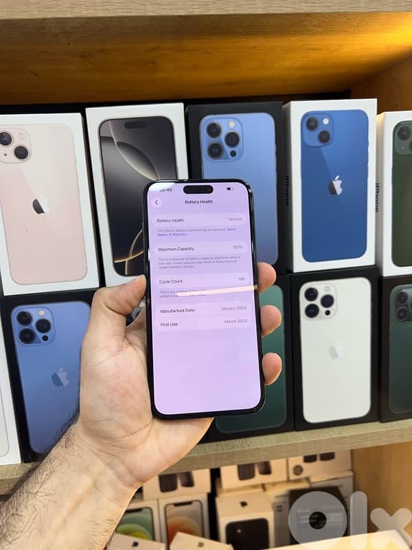 Iphone 15 Pro max 256GB - 100% Battery Health 3