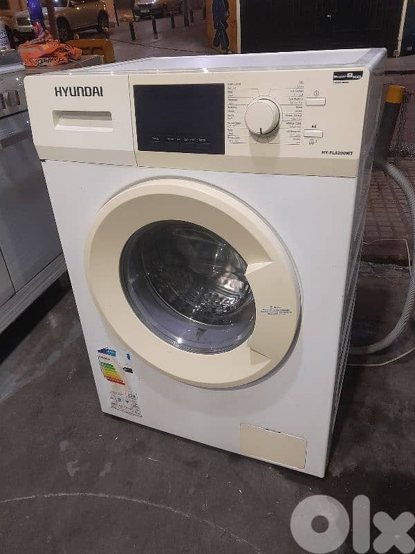 غساله هيونداي 8 كيلو 1