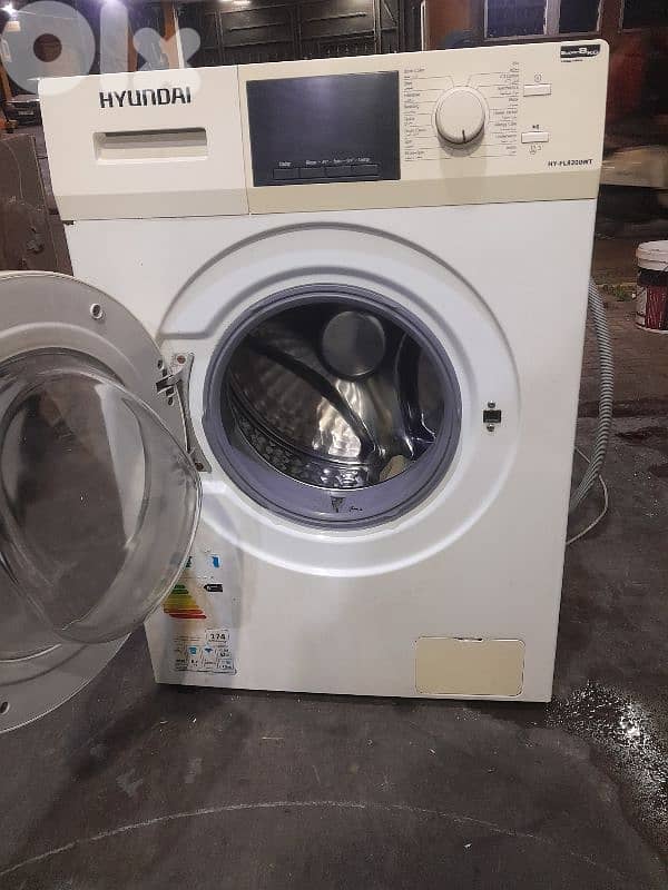 غساله هيونداي 8 كيلو 2