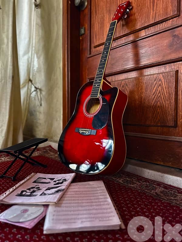 *غيتار Paranoid(أكوستيك):* 1