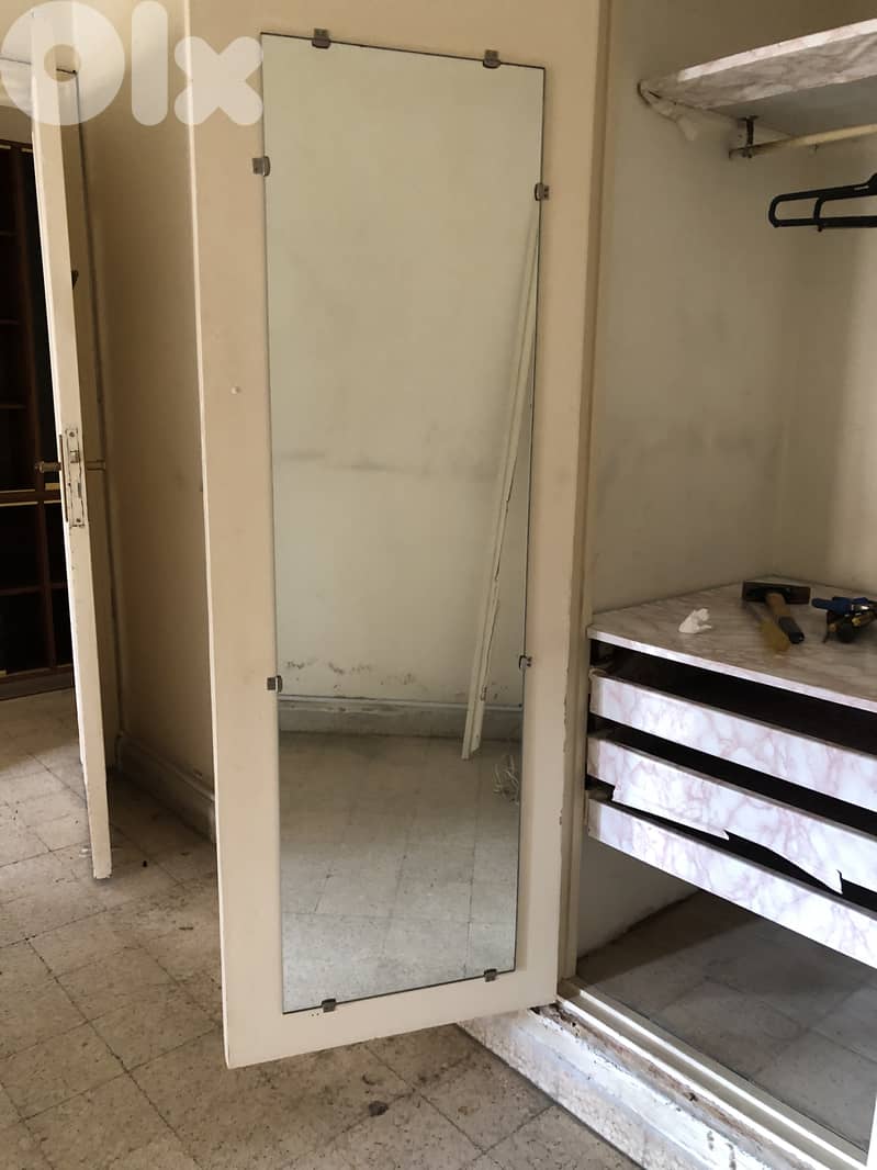 Door mounted mirrors 1