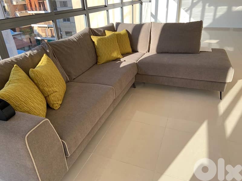 L shape, U shape and 2 dinning tables with 8 chairs 1