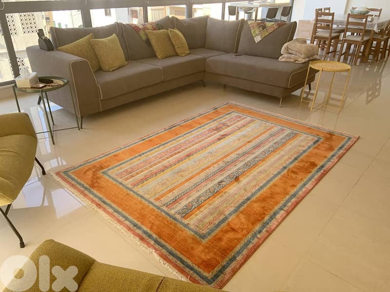 L shape, U shape and 2 dinning tables with 8 chairs 2