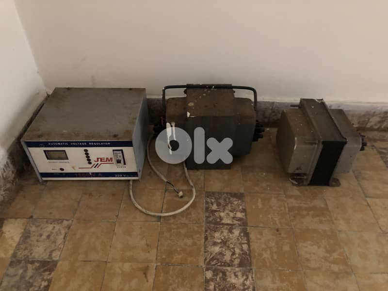 110-220 AC transformers + AC stabilizator 0