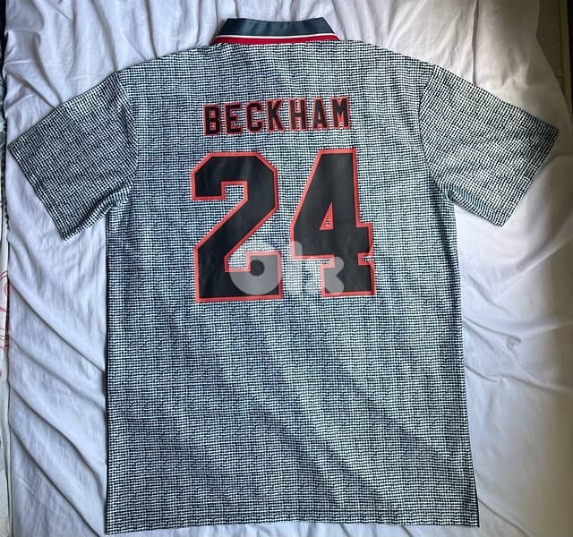 Manchester United 1995 away umbro kit beckham 24 3