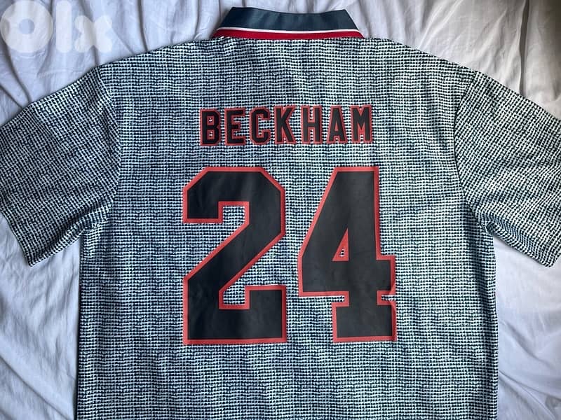 Manchester United 1995 away umbro kit beckham 24 4