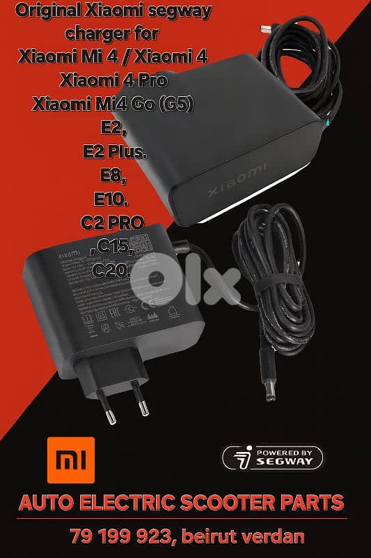 Original Xiaomi segway charger 4