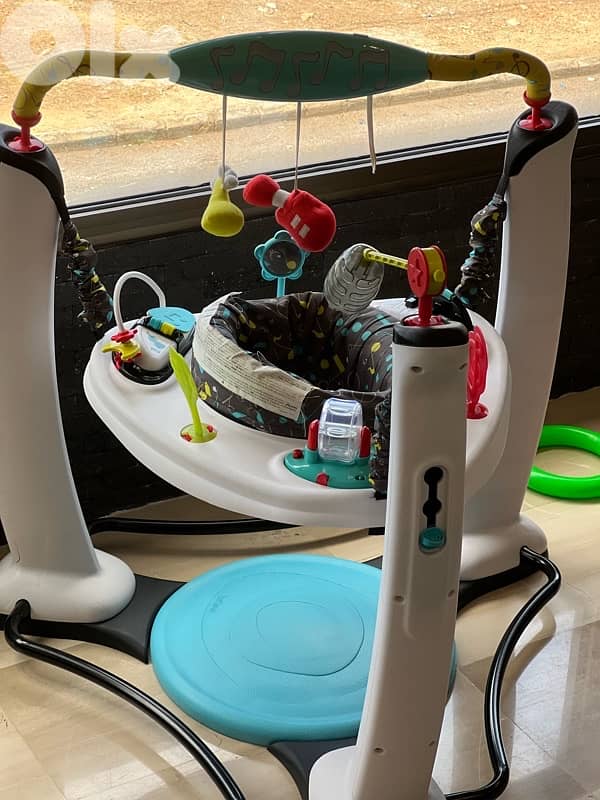 Evenflo Exersaucer Jam Session Jumping Activity Center Bouncer 1