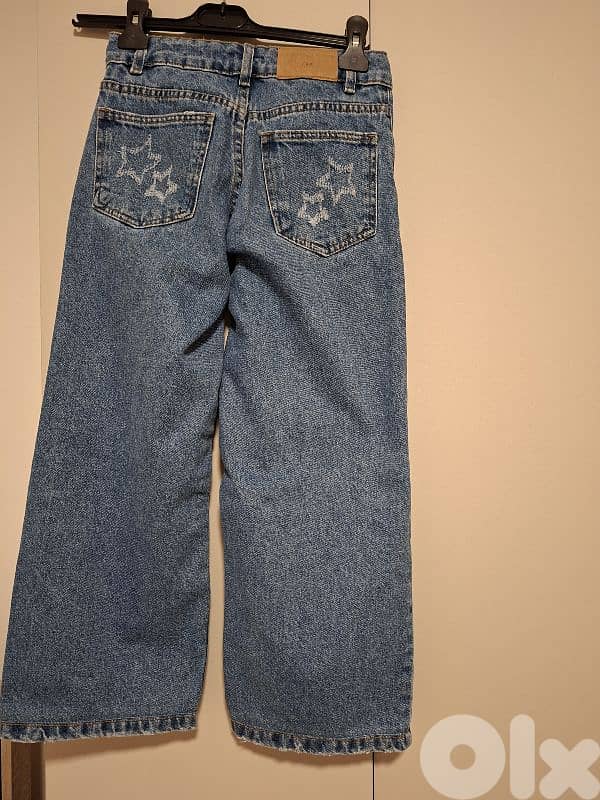 بنطلون جينز ازرق من زارا 1