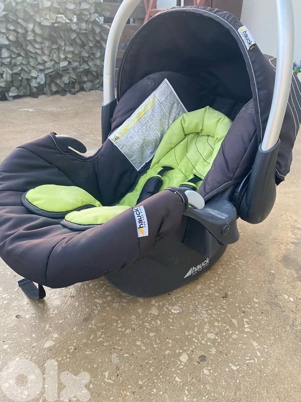 للبيع car seat w stroller 0