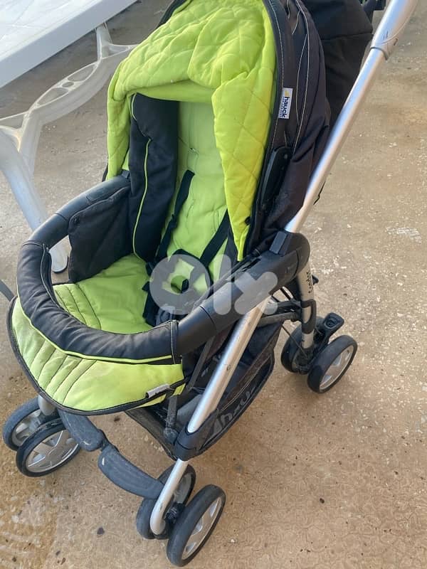للبيع car seat w stroller 1
