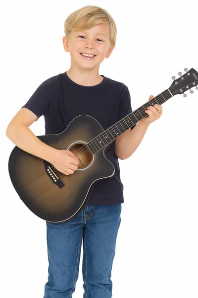 TAYSTE Guitar Acoustic 4/4 WITH EQUILIZER