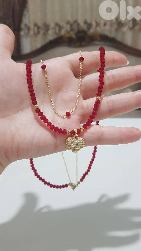 crystal beads necklaces 1