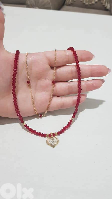 crystal beads necklaces 2