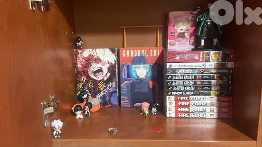 manga jujutsu kaisen fire force my hero academia