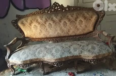 Baroque 1950's sofa