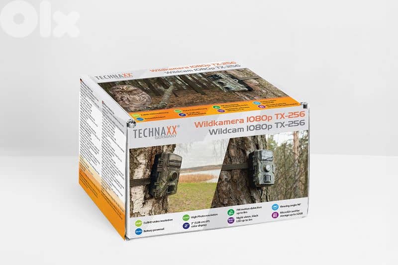 Technaxx Night vision 1080p TX-256 Wild cam Security surveillance cam 1