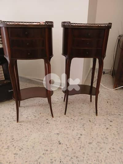 french chevaux/tables