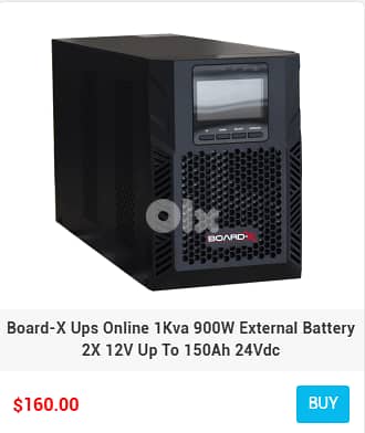 Board-X Ups Online Internal or External Batteries 4