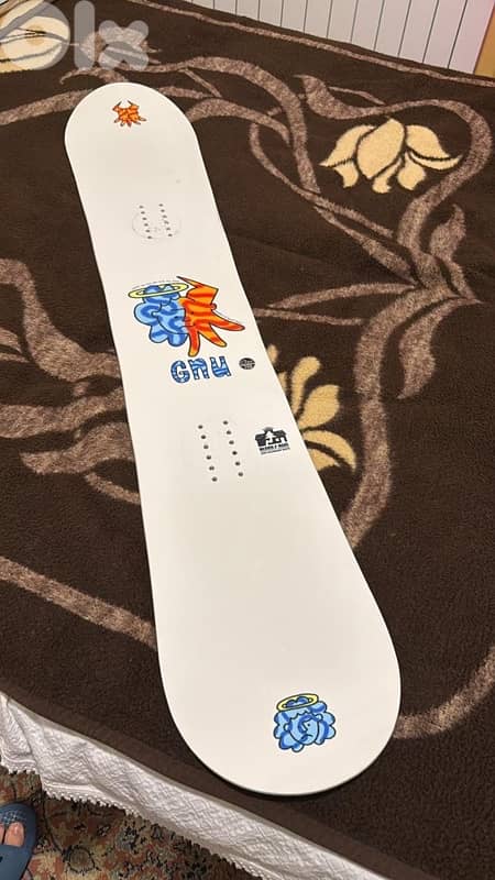 Snowboard GNU headspace 155 + Bent metal axtion bindings 1