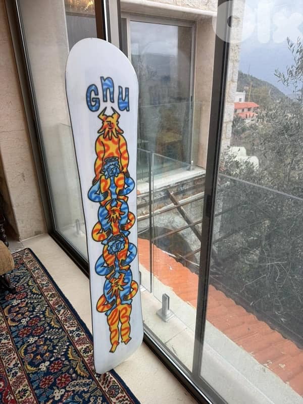 Snowboard GNU headspace 155 + Bent metal axtion bindings 2